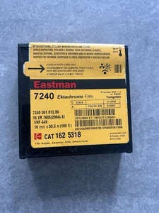 EXPIRED 2002 16mm Ektachrome 7240 - 100ft Daylight Spool - Picture 1 of 5