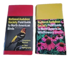 Lot 2 NATIONAL AUDUBON SOCIETY Field Guide To North American Wildflowers & Birds - Bild 1 von 1