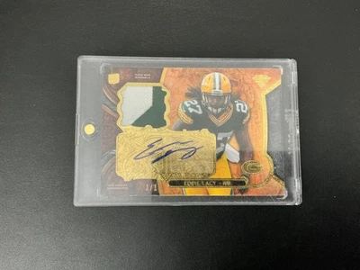 2013 Topps Triple Threads Eddie Lacy 1/1 ROOKIE JUMBO PATCH Auto Packers - Image 1 of 2