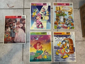 Vintage Golden Book Disney Tray Puzzles  - Picture 1 of 6