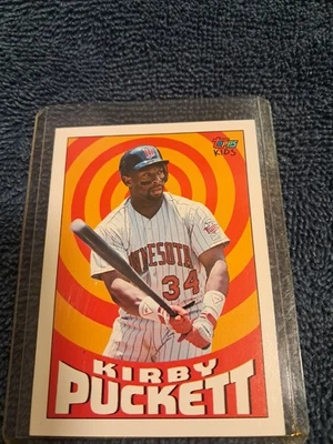 1992 Topps Kids - Kirby Puckett #109 - Image 1 of 2