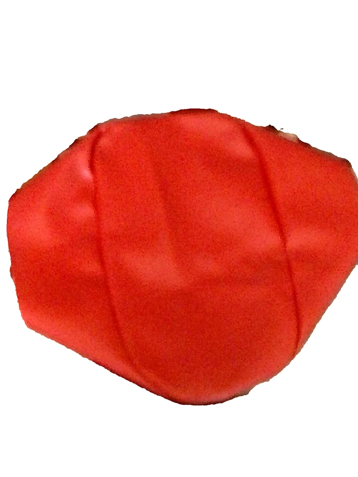 Cubierta de asiento lisa hecha a mano personalizada HONDA 185S ATC roja 1981-83 Foto 1 de 1