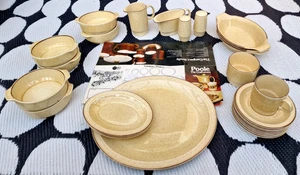 Vintage Poole Pottery ' Broadstone Stoneware Set ' Retro Kitsch Bundle Lot *** - Picture 1 of 13