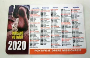 Pontificie opere missionarie 2020 plastificato - Foto 1 di 2