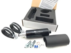 KIT UNIVERSAL DE BOMBA DE COMBUSTIBLE DE ALTO FLUJO ALTA PRESIÓN EXTERNA EN LÍNEA 255 LPH se adapta a GSL392 - Imagen 1 de 2