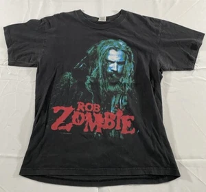 Vintage Y2K Rob Zombie Sinister Urge shirt L Demonoid Band Concert Rock Metal - Picture 1 of 11