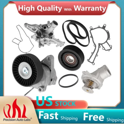 Kit de correa tensora termostato bomba de agua para Mercedes Benz E320 CLK320 ML320 Foto 1 de 4