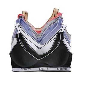 Women's Supportive Molded Cup Athleisure Sports Bra (6 piece pack)  S315 - Picture 1 of 2