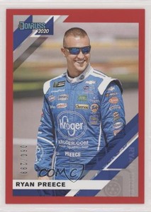 2020 Panini Donruss NASCAR Red /299 Ryan Preece #53