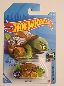 Hot Wheels Turtoshell Green #172 172/250 2021 Street Beasts.New! Free Shipping! - Picture 1 of 4