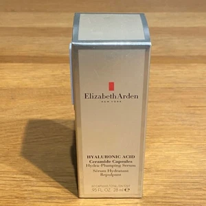 π’ Elizabeth Arden Ceramide Hyaluronic Acid Hydra Plumping 60 Capsules 28ml - Picture 1 of 11