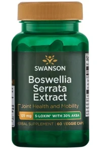 Swanson, 5-LOXIN Boswellia Serrata con 30% AKBA extracto estandarizado 60 cáp... - Bild 1 von 1