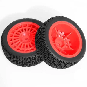 70mm RV 1:10 Rally Tire TT01 Maze Tire Nylon Wheel for TAMIYA xv02/Kyosho W204 - Picture 1 of 13