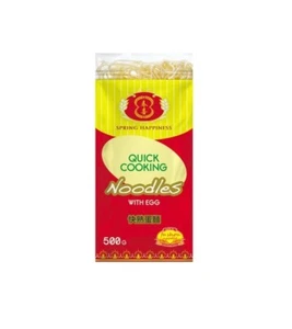 Fideos de cocción rápida con huevo 500 g pasta espaguetis pasta de trigo fideos de huevo - Imagen 1 de 1