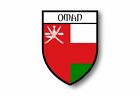 Stickers Decal Souvenir Vinyl Car Shield City Flag World Crest Oman