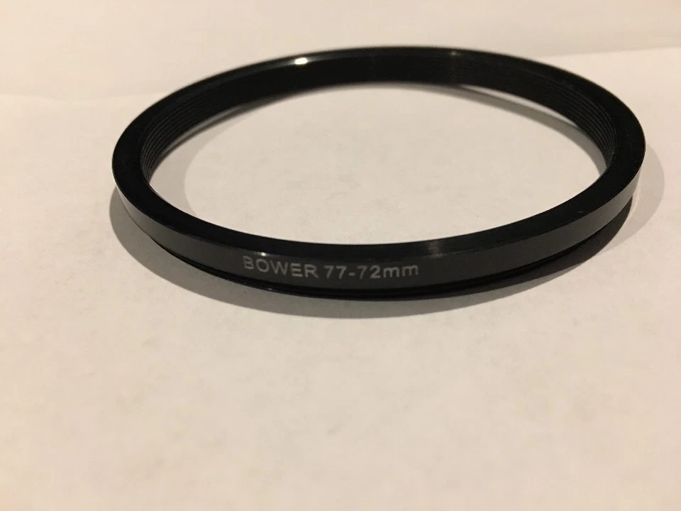 Anillo adaptador digital Bower Step-down de segunda mano 77 mm-72 mm Foto 1 de 1