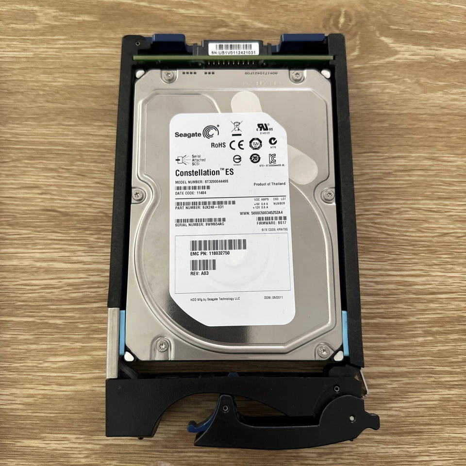 SEAGATE - Recertified 3.5" Internal Hard Drive SAS 6Gb/s, 2TB - Image 1 of 1