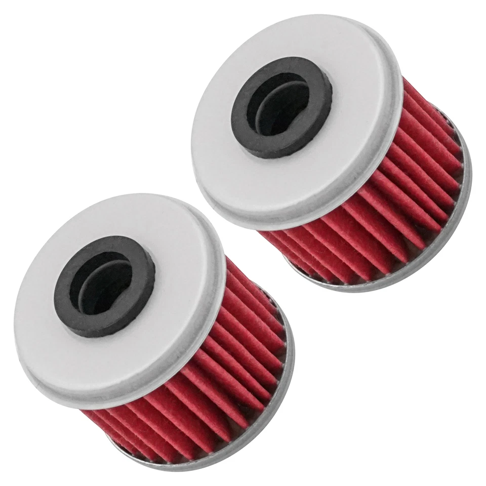 Paquete de 2 filtros de aceite para Honda CRF450R CRF450X CRF450RX CRF450RWE 2002 2003 2004-25 Foto 1 de 4