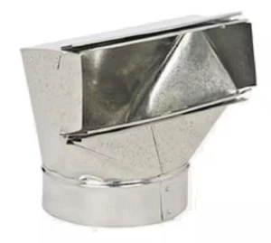 Bota Master Flow Stack 10 pulgadas x 3-1/4 pulg. a 6 pulgadas. Acero Galvanizado Duradero 90º - Imagen 1 de 3