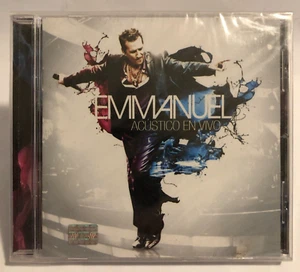 EMMANUEL - ACUSTICO EN VIVO - 2011 MEXICAN CD ALBUM, STILL SEALED, LATIN POP - Picture 1 of 2