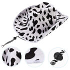 Cow Print Cowboy Hat for Costume Party Dress-up-KR