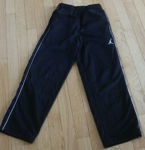 BOYS * NIKE * AIR JORDAN * BLACK ATHLETIC PANTS ~ S - Picture 1 of 1
