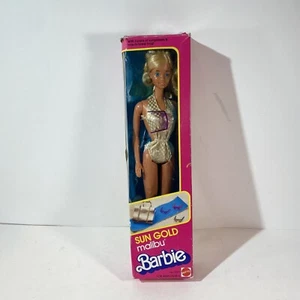 SUN GOLD MALIBU BARBIE #1067 EN CAJA ORIGINAL algo de desgaste/daño en caja - Imagen 1 de 7