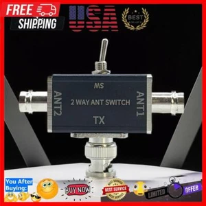 2 Way CB/HAM Antenna Coax Switches 100W 0-50MHz Rotary Switches - Zdjęcie 1 z 18