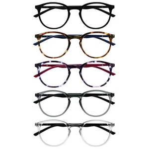 Opulize Met Blue Light Blocking Reading Glasses Computer Gaming Mens Womens B60 - Picture 1 of 17