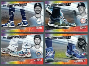 2022 Topps Series 1 Flashiest Feet ~ You Pick ~ Complete Your Set - Picture 1 of 5