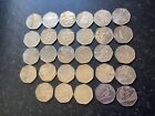 Olympic 50p Coins. FULL SET of 29. London Olympic Games 2012. Football Wrestling