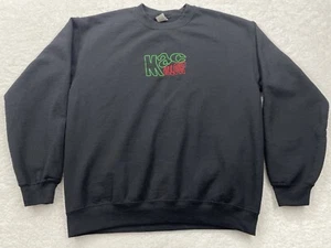 Mac Miller Embroidered Medium Mens Black Self Care Graphic Pullover Sweatshirt - Picture 1 of 10
