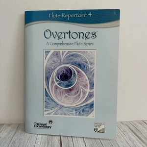 The Royal Conservatory RCM Flute Repertoire 4 OVERTONES Music Book with CD 2010 - Picture 1 of 13