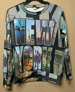 Sudadera Pullover Para Hombre TMani Talla S - Manga Larga Nueva York Delgada - Imagen 1 de 3