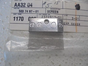 New NOS OEM Husqvarna  #503 74 97 01 Screen - Picture 1 of 2