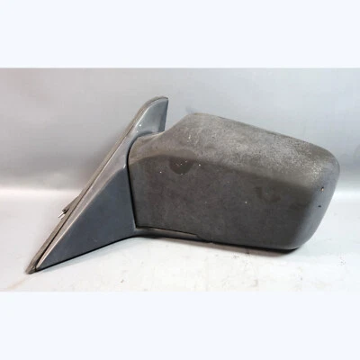 1984-1993 BMW E30 3-й серии левый водитель наружное боковое зеркало черный с подогревом OEM - Изображение 1 из 4