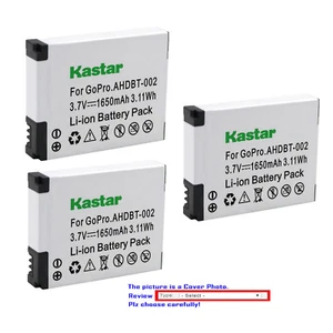 Kastar Replacement Battery for AHDBT 001 AHDBT 002 & Gopro HD Motorsports HERO - Picture 1 of 7