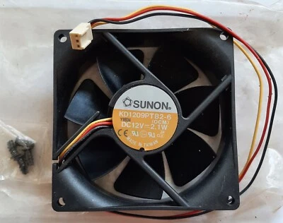 SUNON KD1209PTB2-6 12VDC COOLING FAN ... PRICE SLASHED TODAY ! - Image 1 of 2
