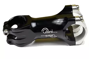 OMNI Racer WORLDS LIGHTEST RACE-Lite Handlebar Stem & Ti Bolts 31.8mm BLACK - Picture 1 of 5