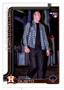 Aggiornamento Topps 2025 Golden Mirror Immagine Variazione Ryan Gusto RC Astros #US292 - Foto 1 di 2