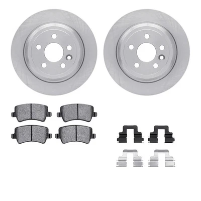 For Land Rover LR2 13-15 R1 Concepts Rear Brake Kit w Euro Ceramic Pads Foto 1 de 3