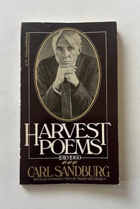 CARL SANDBURG Harvest Poems : 1910-1960 | 1960 Harvest Mass Market Paperback - Picture 1 of 7