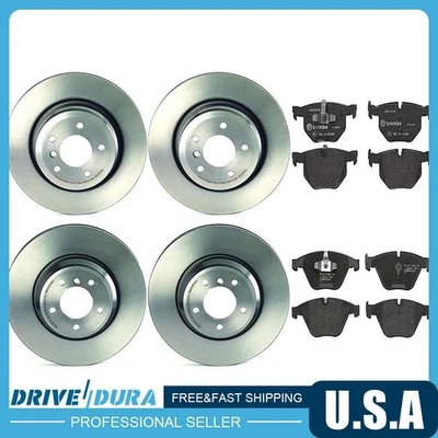 Se adapta a rotores de freno de disco delanteros y traseros BMW X1 2013-2015 + pastillas de freno Foto 1 de 4