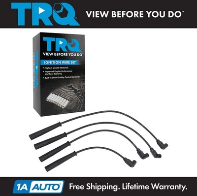 Juego de cables de bujías TRQ para 1993-2002 Saturn SC1 1991-2002 SL SL1 1993-1999 SW1 Foto 1 de 4