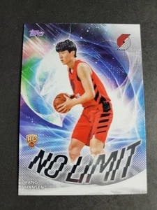 Yang Hansen 2025-26 Topps Basketball RC Rookie No Limit - Picture 1 of 2