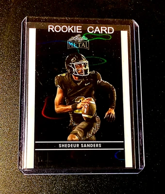 Shedeur Sanders 1/1 Rookie 2024 Pro Set Lava Refractor 1 de 1 Colorado SP #1 QB Foto 1 de 4