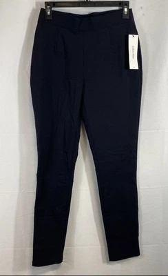 Calvin Klein Women's Black Solid Suit Skinny Pants Size 6 - Image 1 of 4
