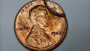 1982 P SMALL DATE COPPER BROCKAGE ERROR LINCOLN MEMORIAL CENT PENNY COIN BU RARE - Picture 1 of 24