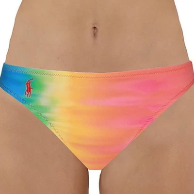 Polo Ralph Lauren Rainbow Devin Ombre Bikini Swim Bottom Sz XL - Image 1 of 4