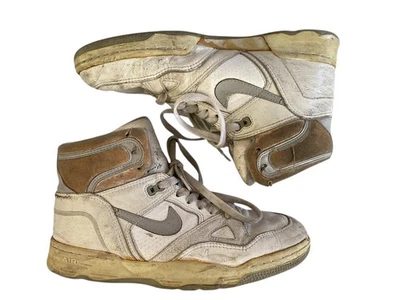 Vintage Nike Air Delta Force Shoes Mens High Top Basketball Sneakers 80s  sz9 - Image 1 of 4